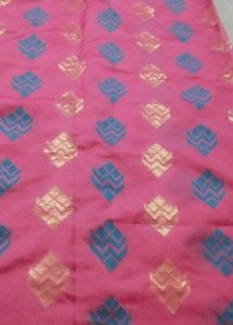 Beautiful Pink Saree with Blouse