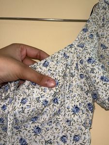 Floral Print Midi Dress