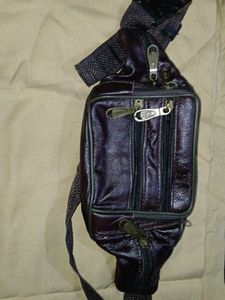 Stylish Leather Waist Bag