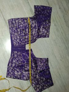 Elegant Brocade Blouse