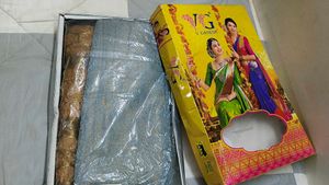 Elegant Grey Silk Saree with Gold Border