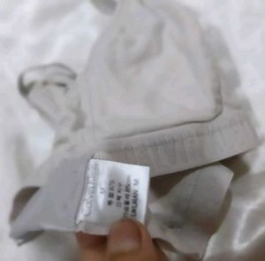 Comfortable Light Grey Bra