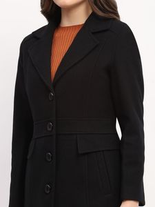 Classic Black Winter Coat