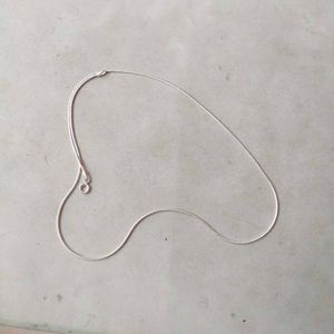 Elegant 925 Silver Chain Necklace