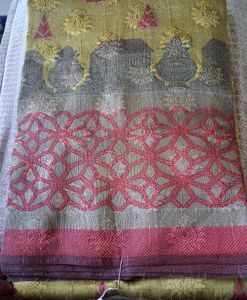 Brand New Cotton Silk Banarasi Saree