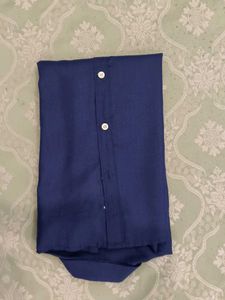 Men's Classic Fit Blue Shirt