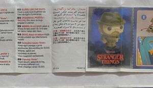 Hopper l Kinder joy Stranger things