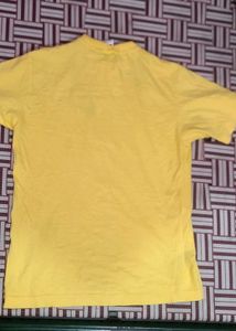 Pale Yellow Polo T-Shirt