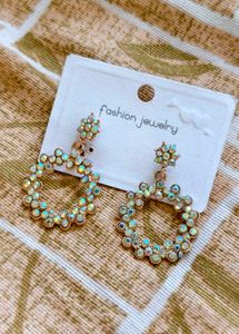 Sparkling Hoop Earrings