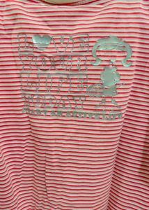 Striped Zip-Up Jacket size (M)