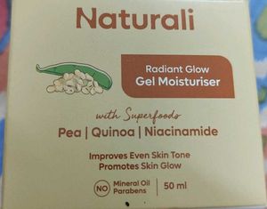 Naturali Radiant Glow  gel moisturizer