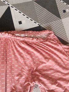 Cozy Pink Pajama Set Very Comfortable