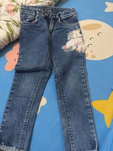 Cute Unicorn Jeans for Girls