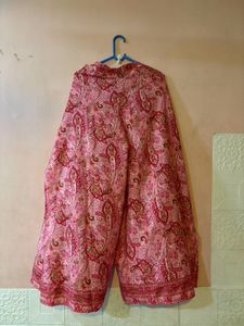 pink plazo pants