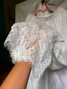 White Lace trouser