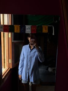 Light Blue Button-Up Shirt