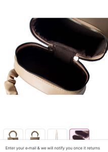 Chic Beige Vanity Bag