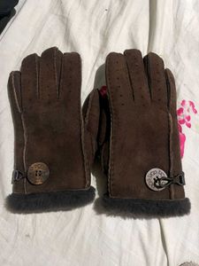 UGG Brown Gloves