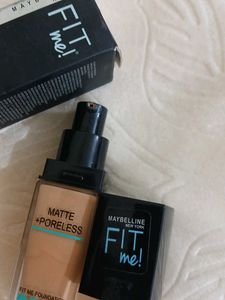 Maybelline New York fit me foundation MATTE+ POREL