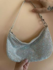 Sparkling Rhinestone Shoulder Bag