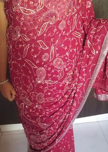 Heavy Work Saree