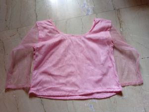 Beautiful Pink Ruffled Party Dress