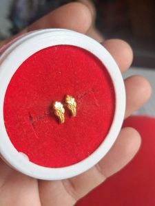 Elegant Gold Stud Earrings