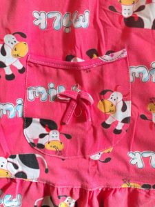 Cute Cow Print Pajama Set