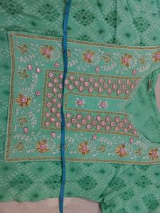 Embroidered Kurta Set with Pants