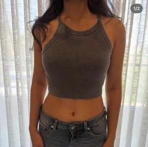 American Eagle Gray Tank Top