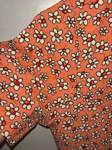Floral Print Fit &amp; Flare Dress