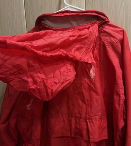 Red Windbreaker Jacket