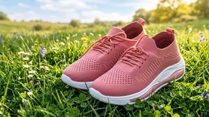 Stylish Pink Sneakers for girls