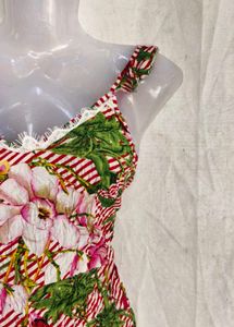 FLORAL PRINT BODYSUIT