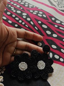 Boho Chic Shell &amp; Beaded Earrings Set