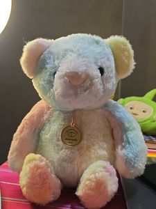 Adorable Rainbow Teddy Bear Plush Toy