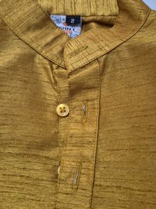 Kids Silk Kurta Pajama Set