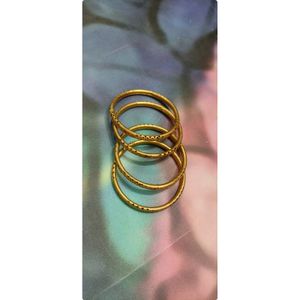 Guaranteed Gold Plated Bangle Size 2/4