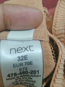 Next UK Satin  Bra