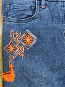 Cute Girls' Denim Jeans