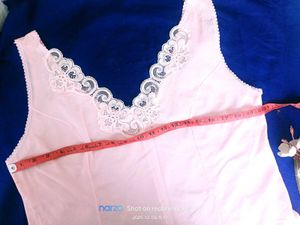 Pink Lace Trimmed Slip Dress
