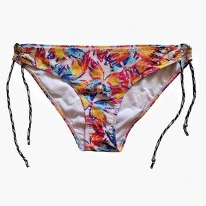 Colorful Butterfly Print Bikini Bottom 🆕 NWOT M/L