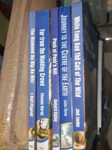 SET OF 5 BOOKS
