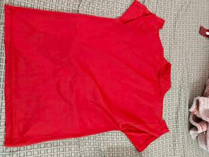 Red T-Shirt- logo is little scratched