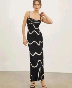 Vibrant Black Dress