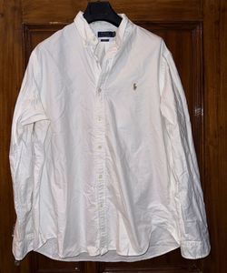 Ralph lauren og white shirt