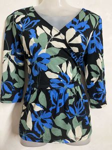 VERO MODA BRANDED Chic Floral Wrap Top