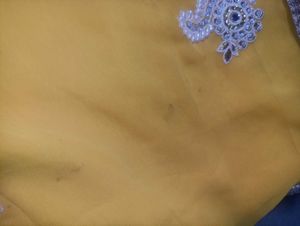 Yellow Embroidered Saree