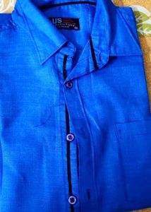 Men's Blue Formal Shirt