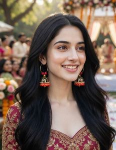 Designer Jhumka Earrings